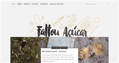 Desktop Screenshot of faltouacucar.com